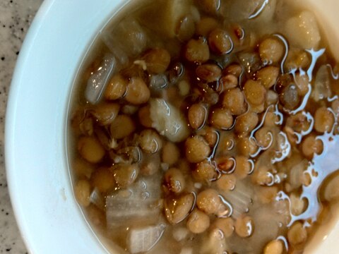 栄養タップリ♪じゃがいもとレンズ豆のスープ
